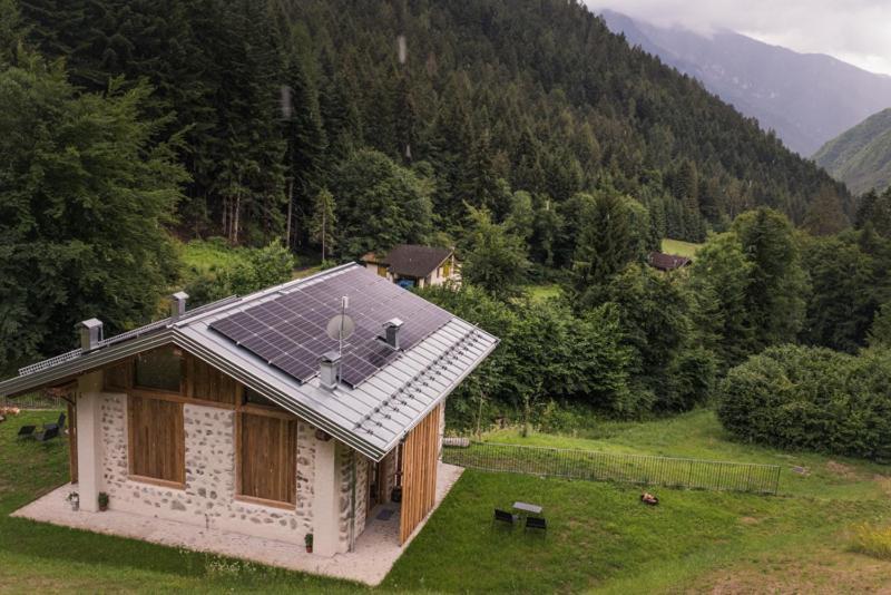 Chalet Noèr Lenzumo di Concei Esterno foto